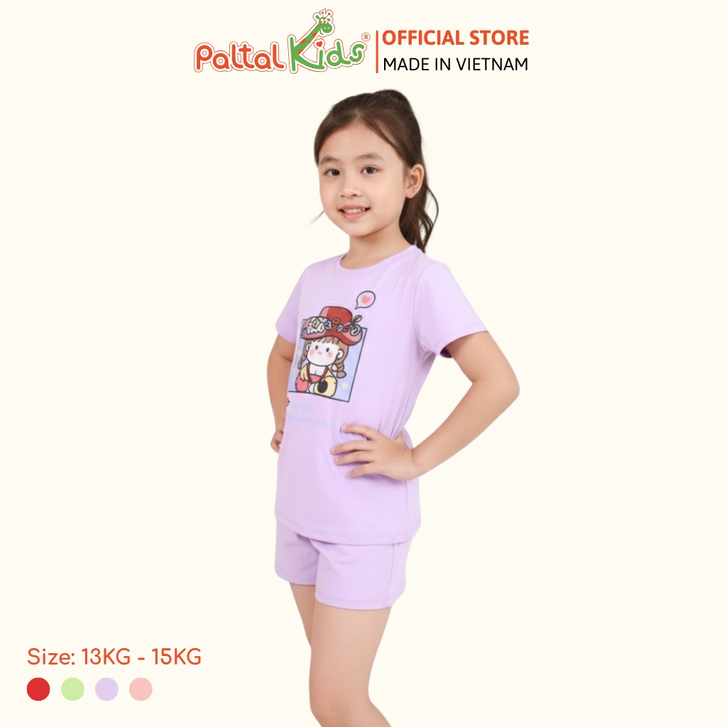 Đồ Bộ Đùi Cơ Bản Cotton Mỹ Cao Cấp - 025 2146 - Size 12