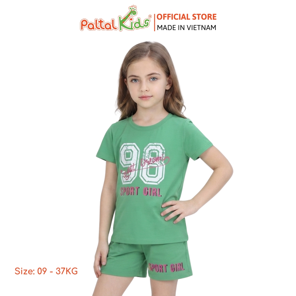 Đồ Bộ Đùi Cotton Mỹ Hình In 96 Bé Gái Cao Cấp - 025 2134