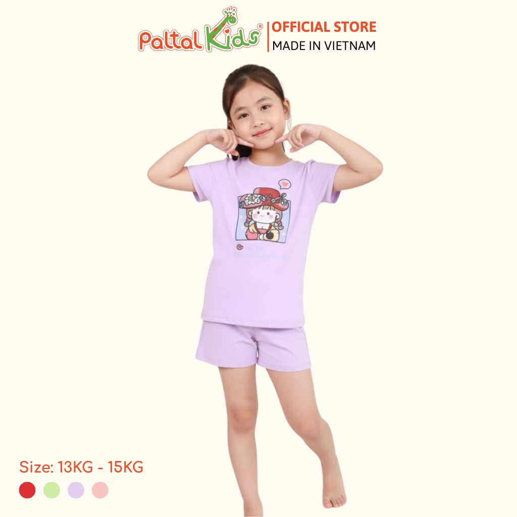 Đồ Bộ Đùi Cơ Bản Cotton Mỹ Cao Cấp - 025 2146 - Size 12