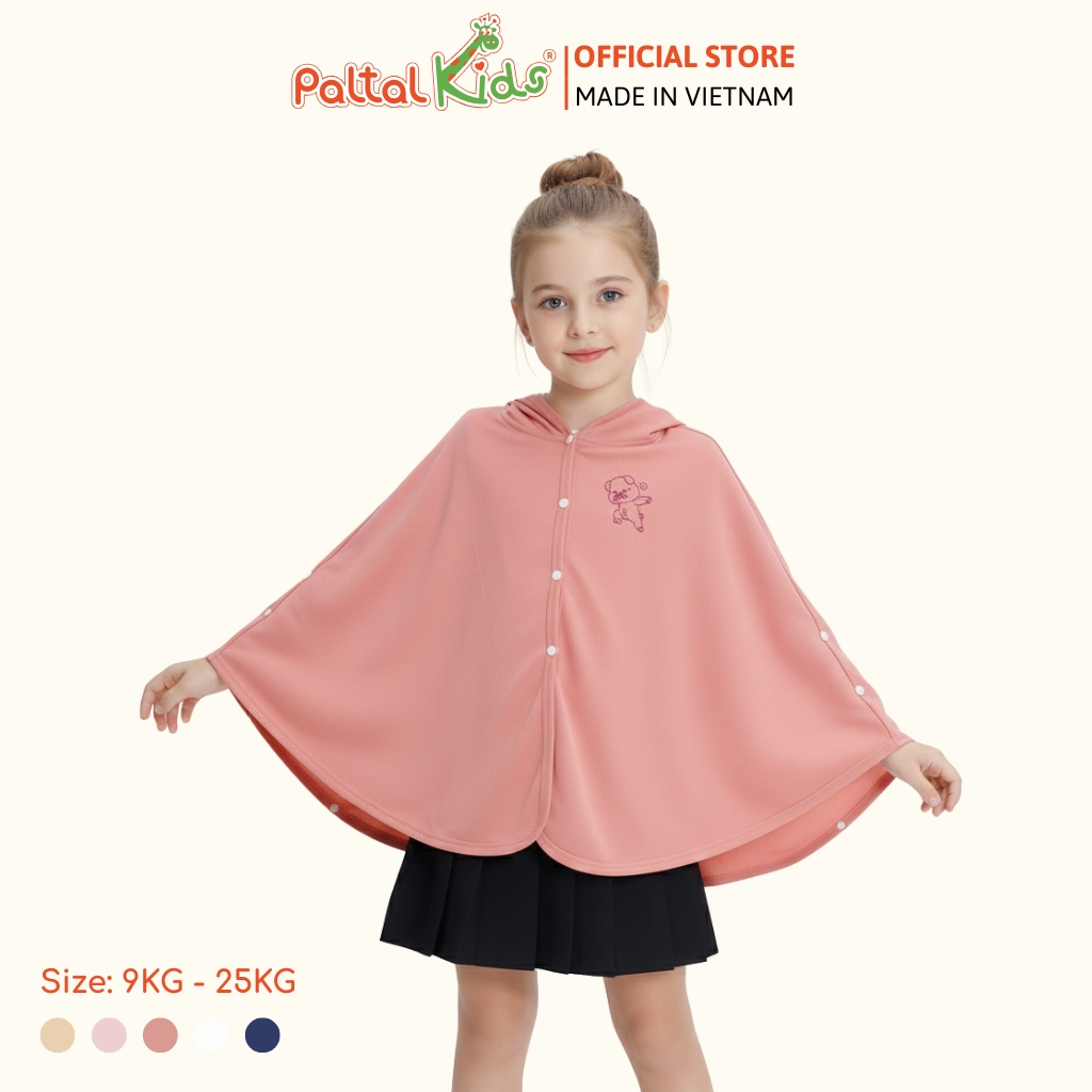 Áo Choàng Cánh Dơi Poly Bé Gái Cao Cấp - 311 4011