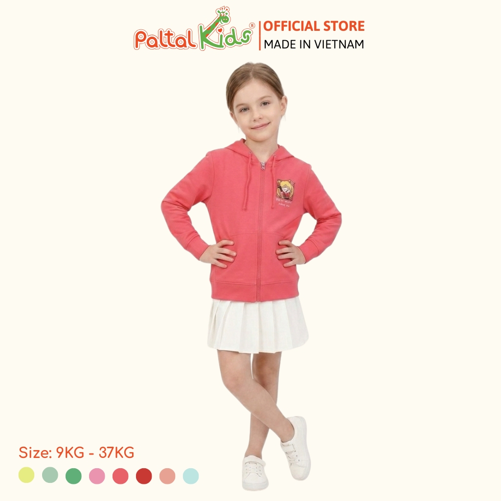 Áo Khoác Cotton TC Chống Nắng Hình In Thủy Thủ Mặt Trăng Bé Gái Cao Cấp - 431 4028