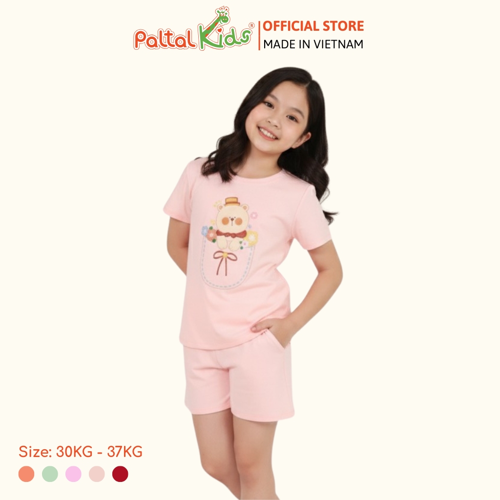 Đồ Bộ Đùi Cơ Bản Cotton Mỹ Cao Cấp - 025 2150 - Size 14