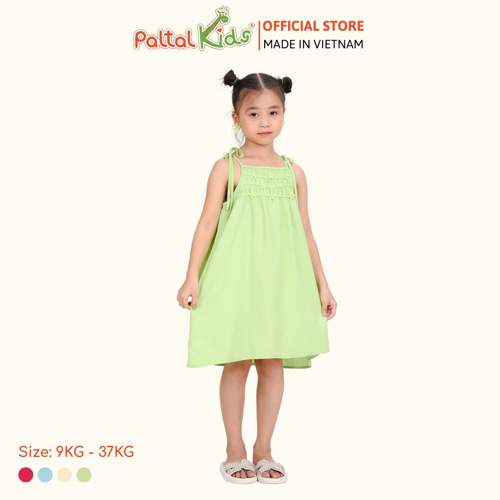 Đầm Dáng A Hai Dây Lanh Lạnh Cao Cấp - 252 8027