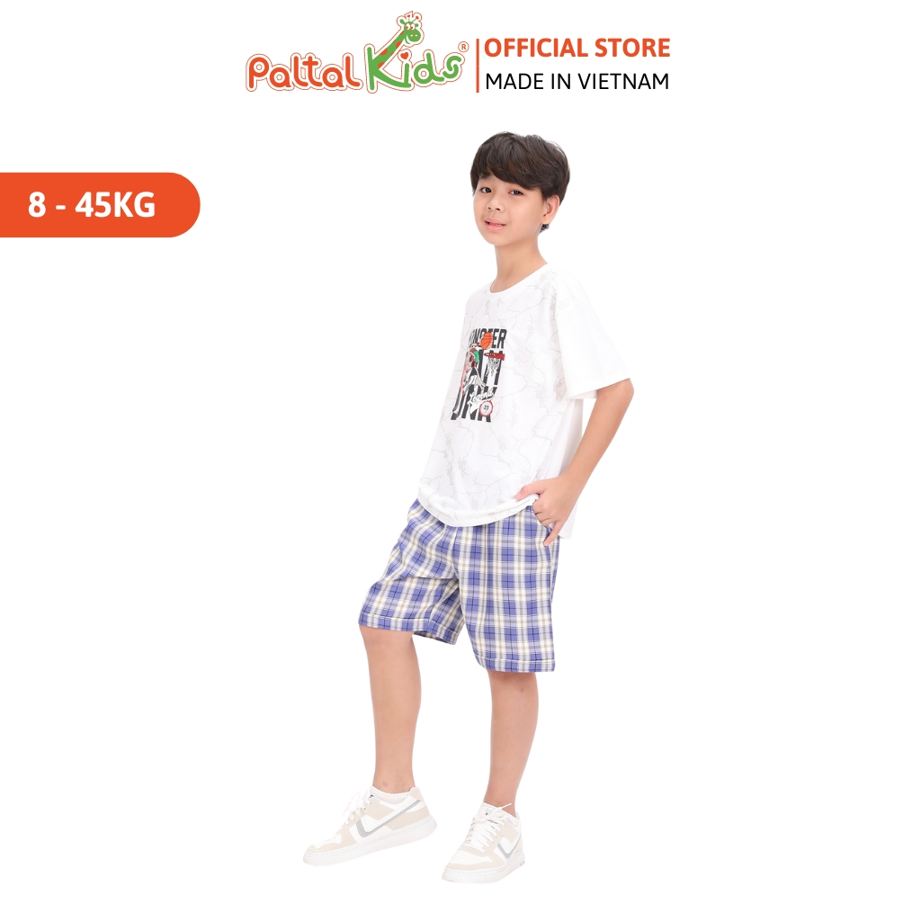 Quần Đùi Cotton Caro Cao Cấp - 118 8056