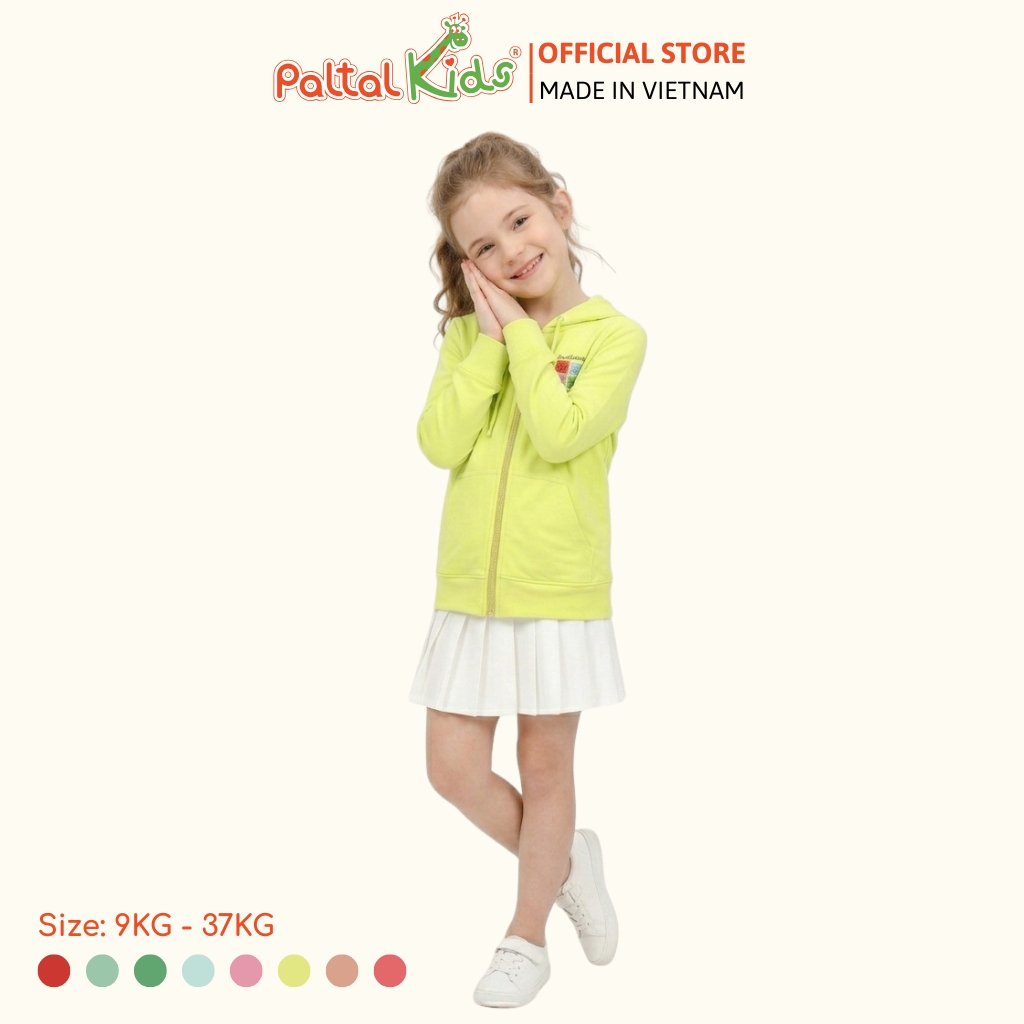Áo Khoác Hình In Gấu Cotton TC Chống Nắng Bé Gái Cao Cấp - 431 4030