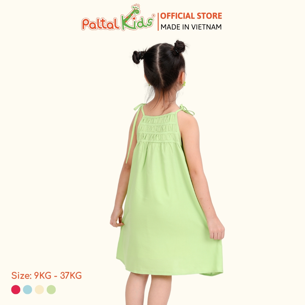 Đầm Dáng A Hai Dây Lanh Lạnh Cao Cấp - 252 8027