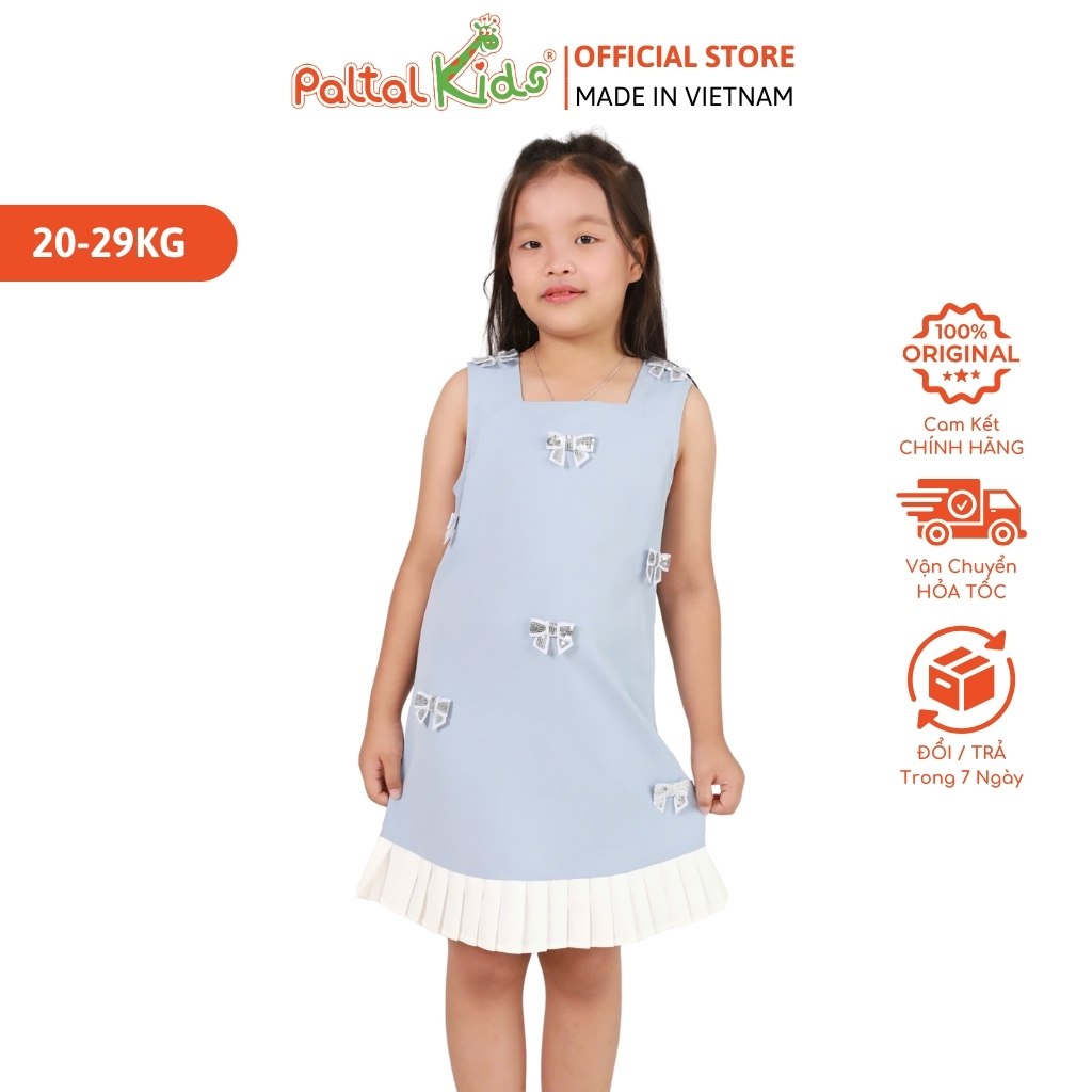 Đầm Dáng A Đuôi Cá Đính Nơ Lụa Nhung Cao Cấp - 26C 8037