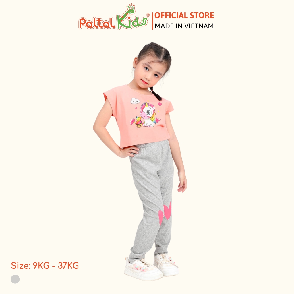 Quần Dài Cotton Borib Bé Gái Cao Cấp - 228 8051