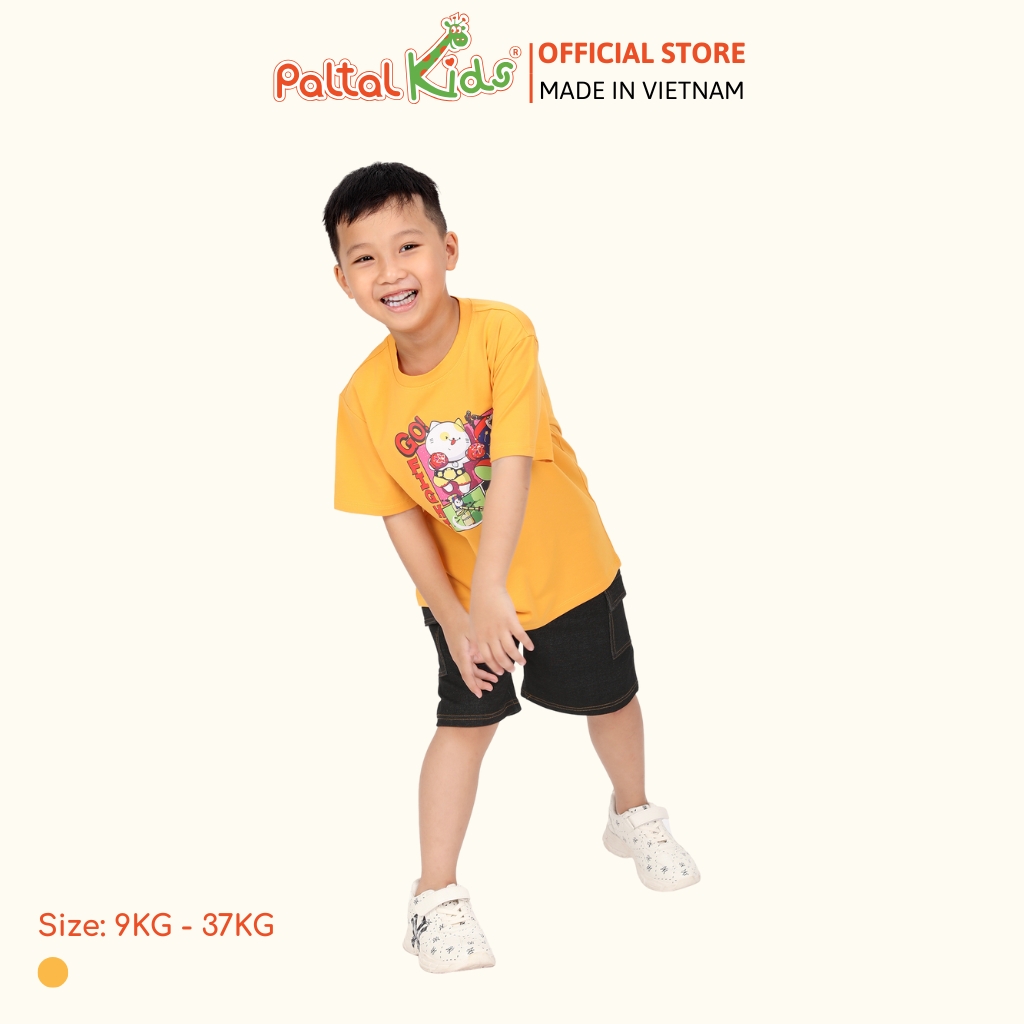 Áo Thun Cotton Mỹ Bé Trai Cao Cấp - 020 1400