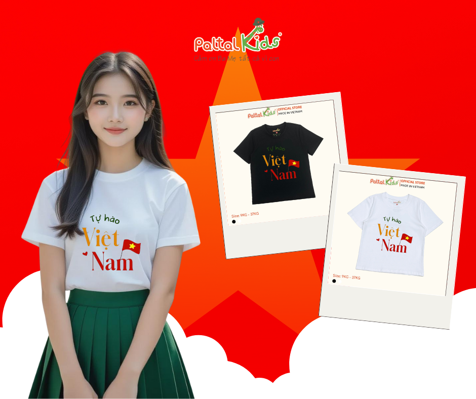 2.9 Tự Hào Việt Nam - Áo Thun Cotton Mỹ Cao Cấp - 1435