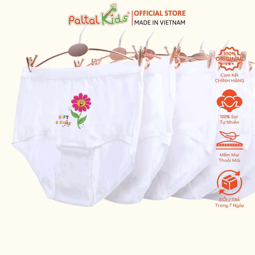 (CHE TÊN SẢN PHẨM) Combo 6 Quần Lót Cotton Hình In Ngẫu Nhiên Cao Cấp - 027 7410