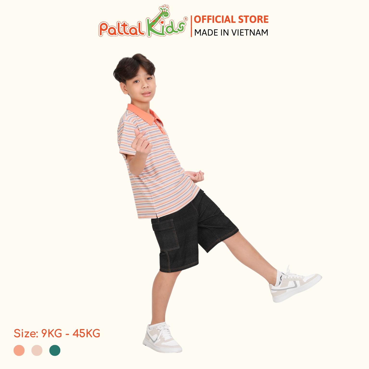 Áo Thun Cotton Gân Cao Cấp - 020 1420