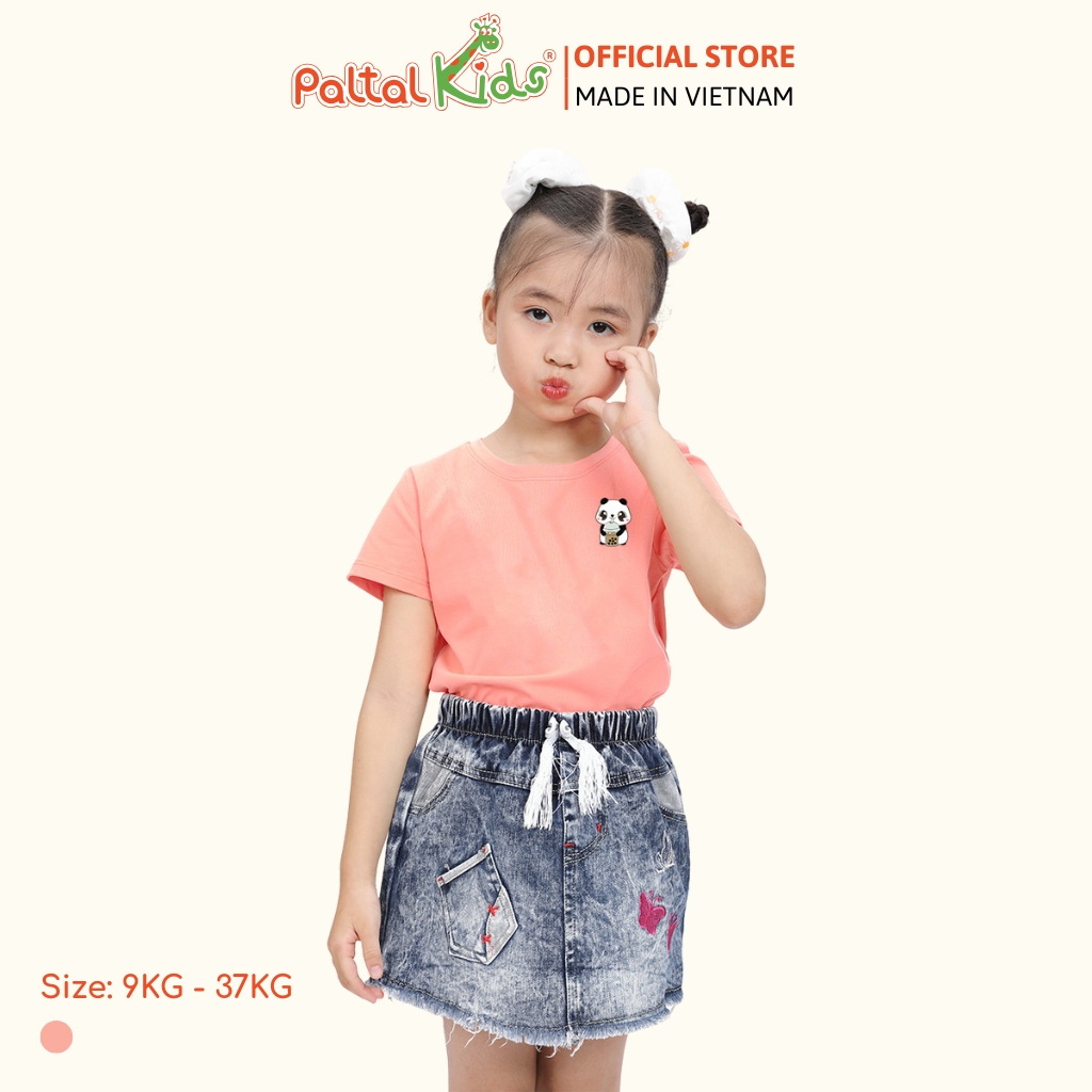 Áo Thun Cotton Mỹ Bé Gái Cao Cấp - 020 1366