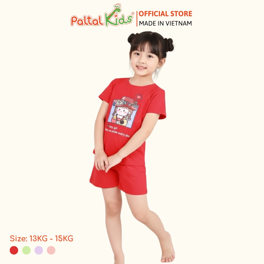 Đồ Bộ Đùi Cơ Bản Cotton Mỹ Cao Cấp - 025 2146 - Size 12