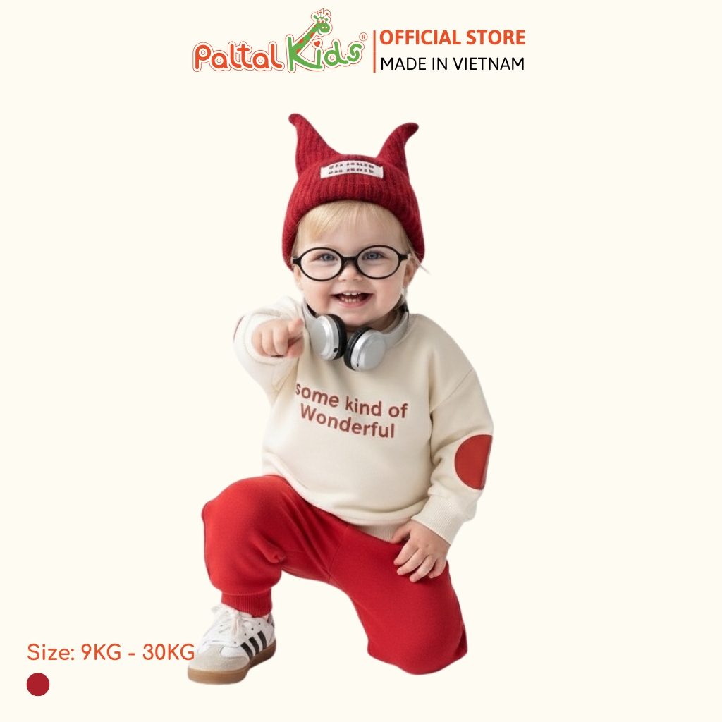 BST Mùa Đông - Đồ Bộ Tay Dài Nỉ 2 Da Bé Trai Cao Cấp - 223 6053