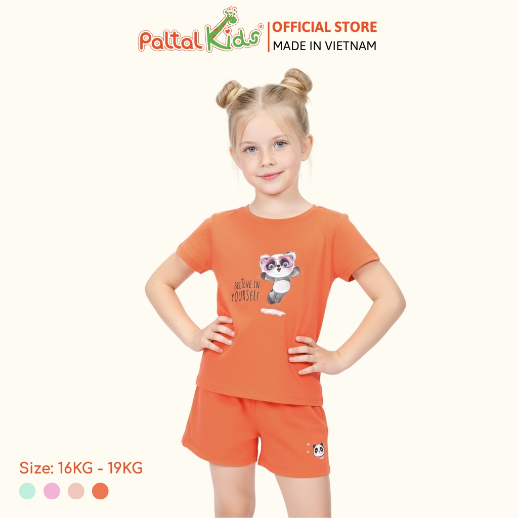 Đồ Bộ Đùi Cơ Bản Cotton Mỹ Bé Gái Cao Cấp - 025 2018 - Size 11