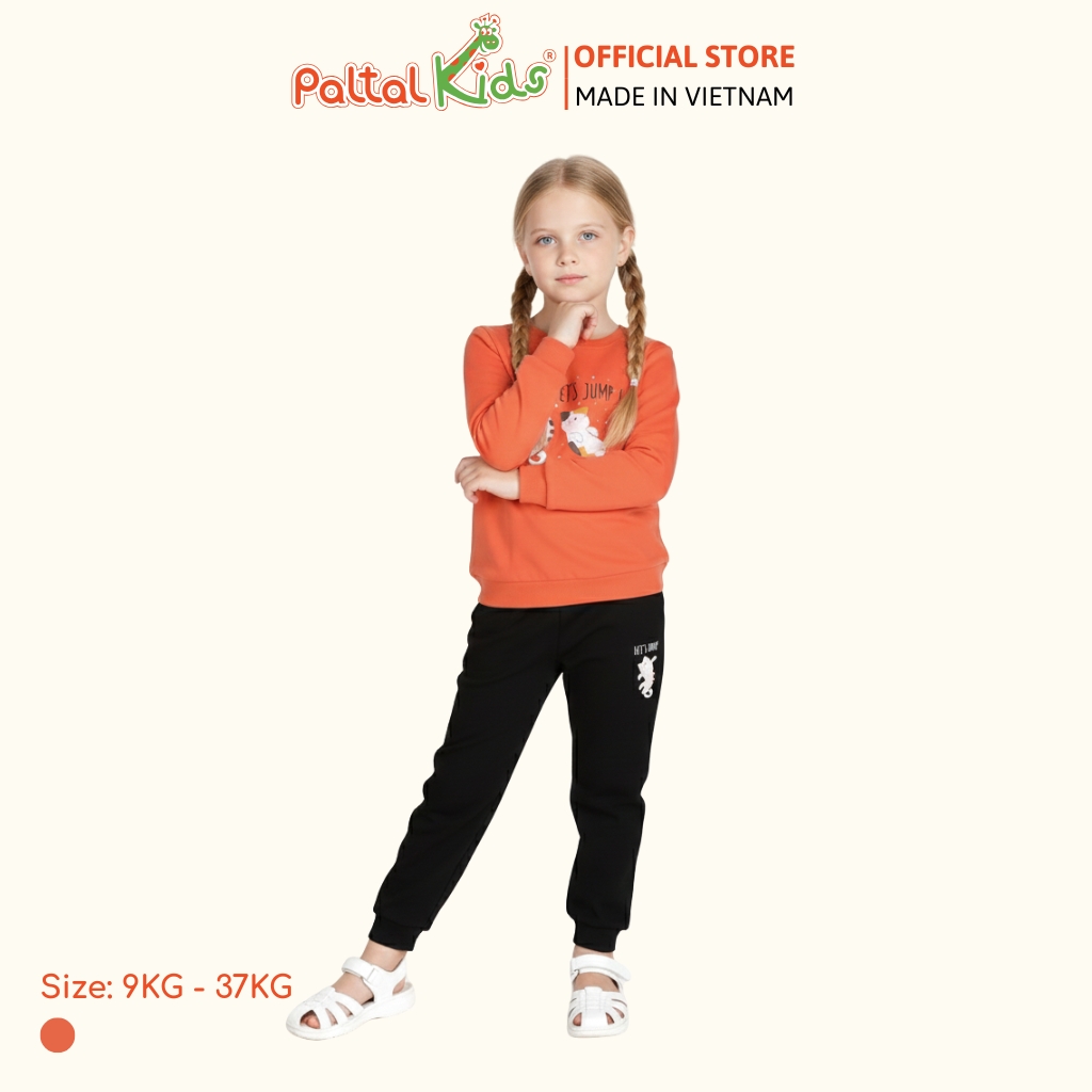 BST Mùa Đông - Đồ Bộ Tay Dài Cotton Borib Bé Gái Cao Cấp - 223 6047