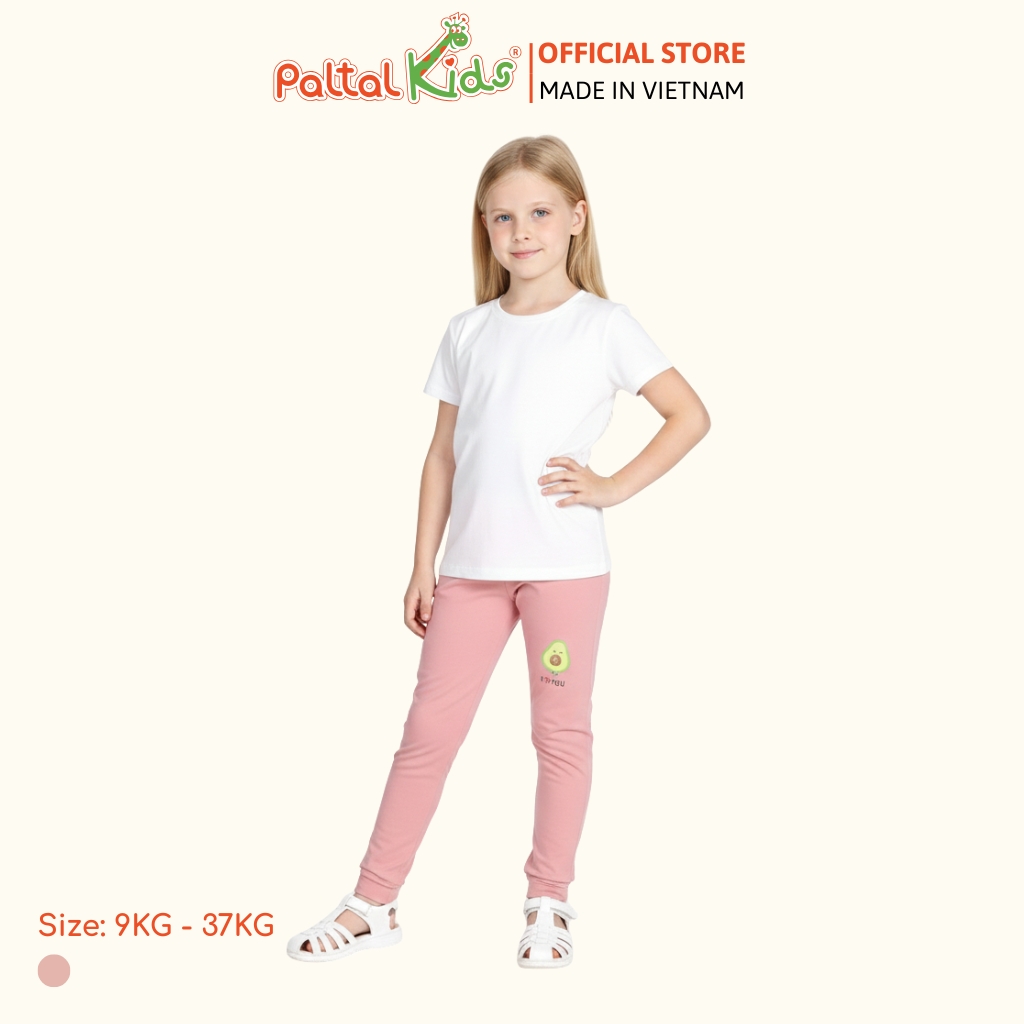 Quần Dài Cotton Borib Bé Gái Cao Cấp - 228 8053