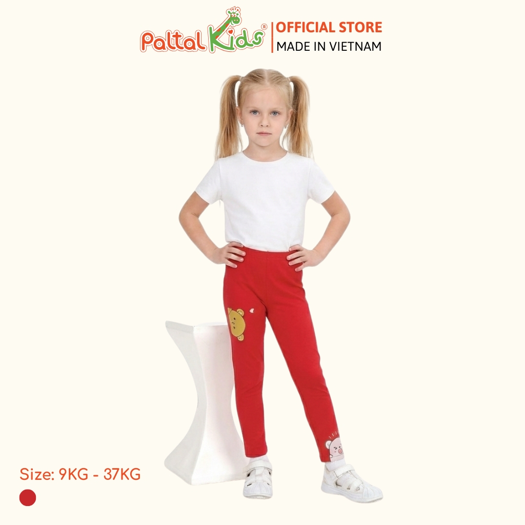 Quần Dài Cotton Borib Bé Gái Cao Cấp - 228 8052