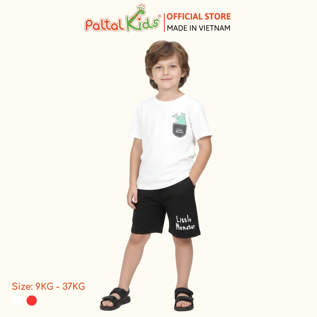 Đồ Bộ Đùi Hình In Xương Rồng Giả Túi Cotton Mỹ Bé Trai Cao Cấp - 025 2110