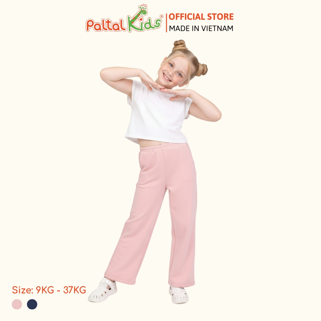 Quần Dài Ống Rộng Chân Cua Bé Gái Cao Cấp - 548 8507