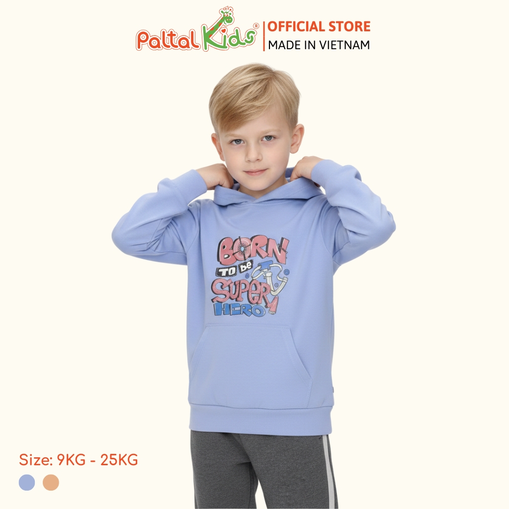 Áo Hoodie Cotton Melan Hình In Hoạt Hình Bé Trai Cao Cấp - 191 4022 / 4023