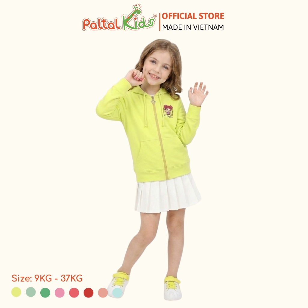 Áo Khoác Hình In Cô Gái Tóc Đỏ Cotton TC Chống Nắng Bé Gái Cao Cấp - 431 4029