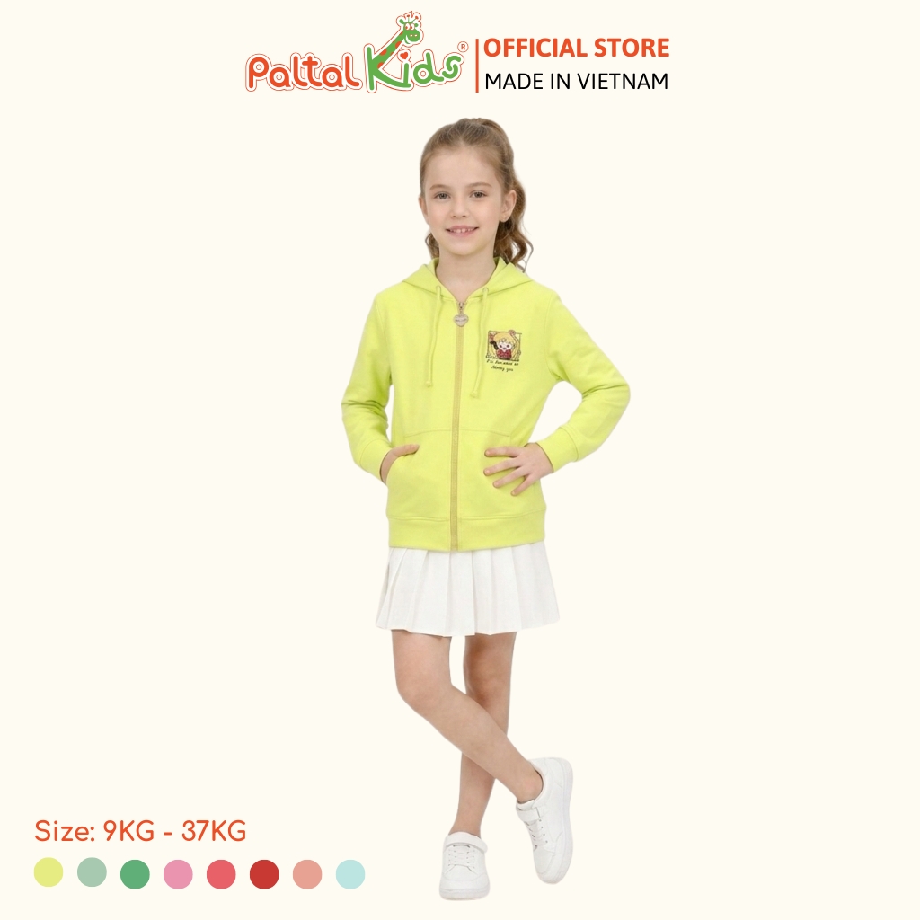 Áo Khoác Cotton TC Chống Nắng Hình In Thủy Thủ Mặt Trăng Bé Gái Cao Cấp - 431 4028