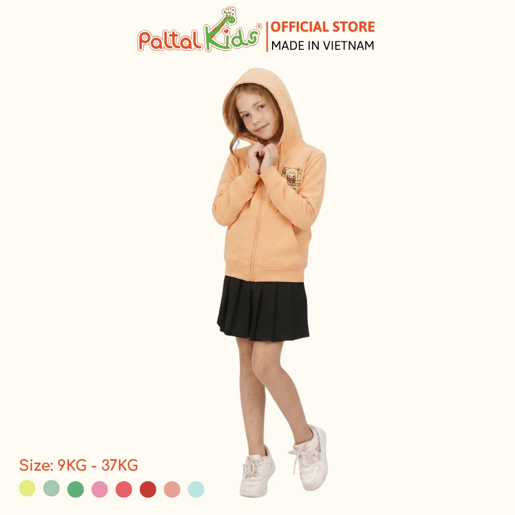 Áo Khoác Cotton TC Chống Nắng Hình In Thủy Thủ Mặt Trăng Bé Gái Cao Cấp - 431 4028