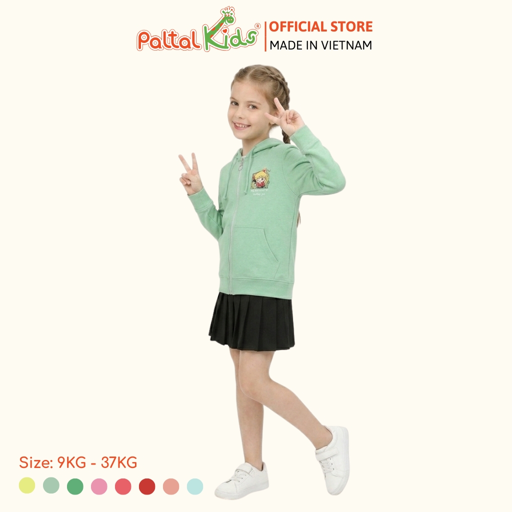 Áo Khoác Cotton TC Chống Nắng Hình In Thủy Thủ Mặt Trăng Bé Gái Cao Cấp - 431 4028