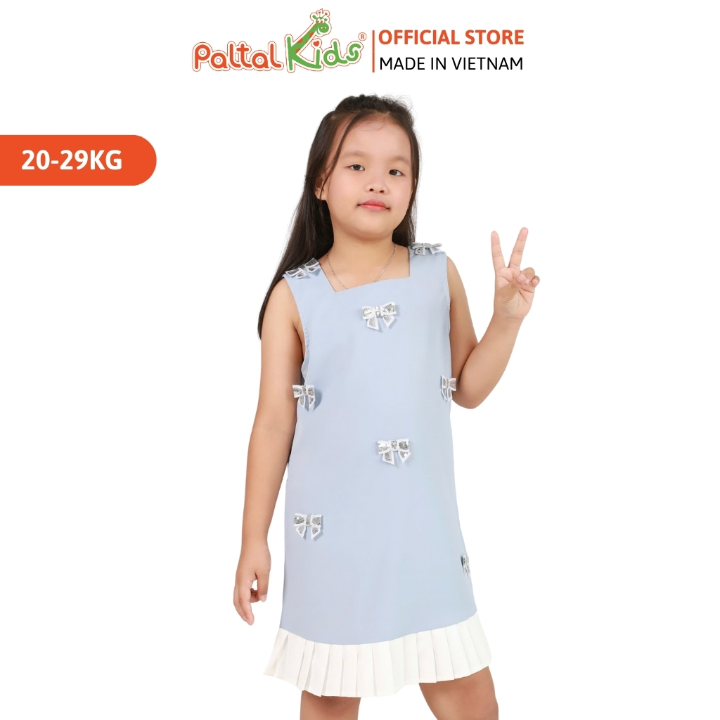 Đầm Dáng A Đuôi Cá Đính Nơ Lụa Nhung Cao Cấp - 26C 8037