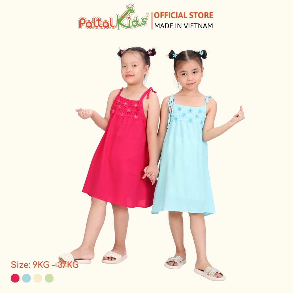 Đầm Dáng A Hai Dây Lanh Lạnh Cao Cấp - 252 8027