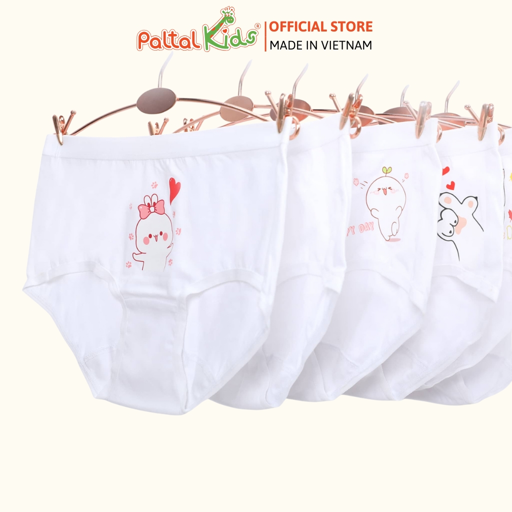(CHE TÊN SẢN PHẨM) Combo 6 Quần Lót Cotton Hình In Ngẫu Nhiên Cao Cấp - 027 7277