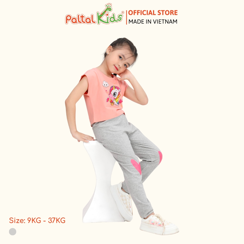 Quần Dài Cotton Borib Bé Gái Cao Cấp - 228 8051