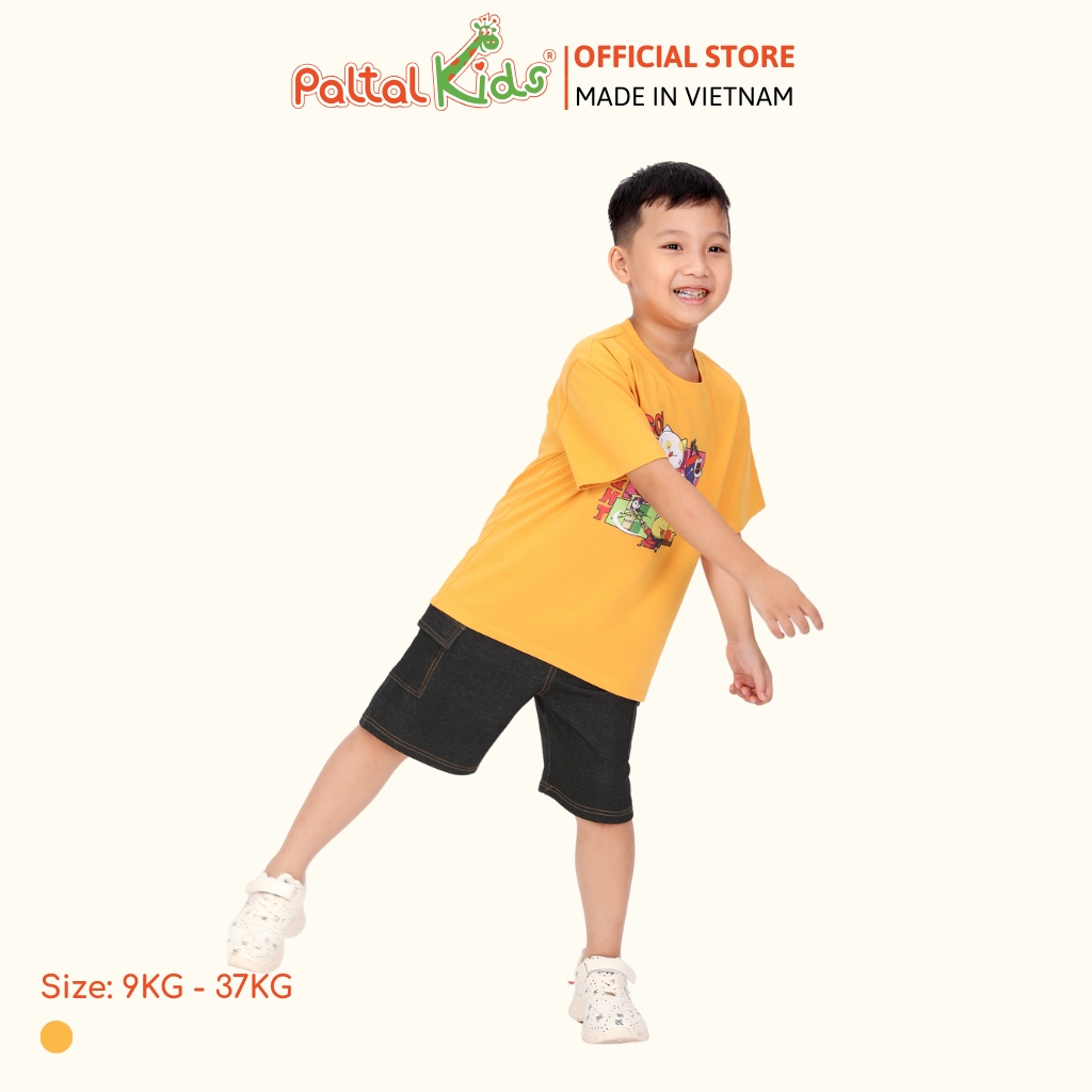 Áo Thun Cotton Mỹ Bé Trai Cao Cấp - 020 1400