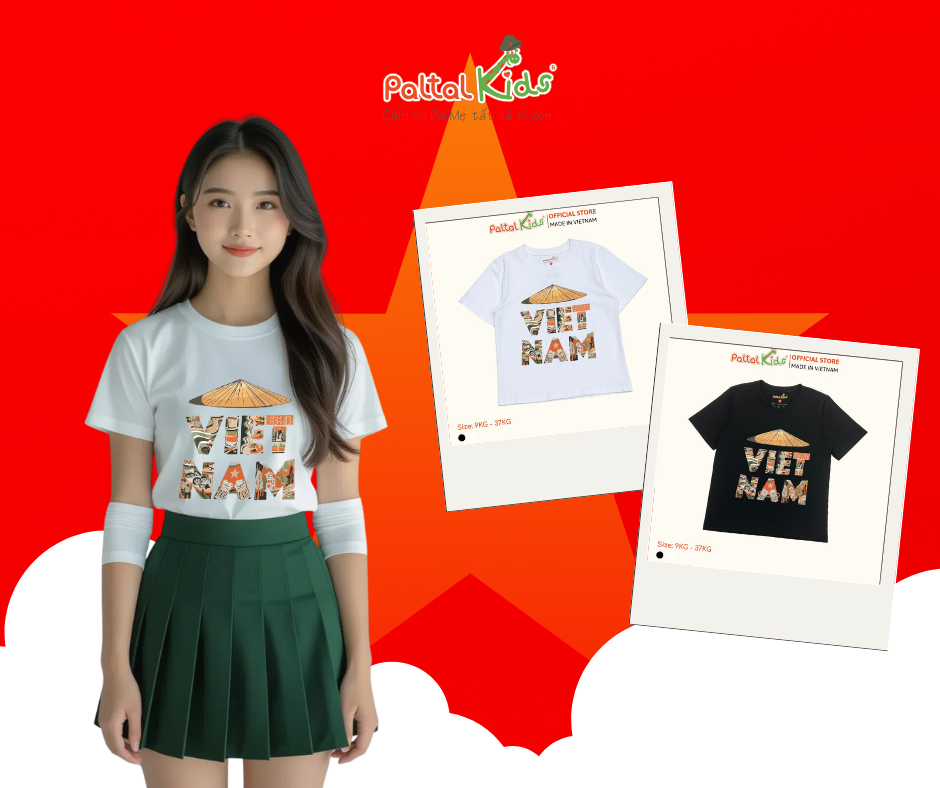 2.9 Nón Lá Việt Nam - Áo Thun Cotton Mỹ Cao Cấp - 1441