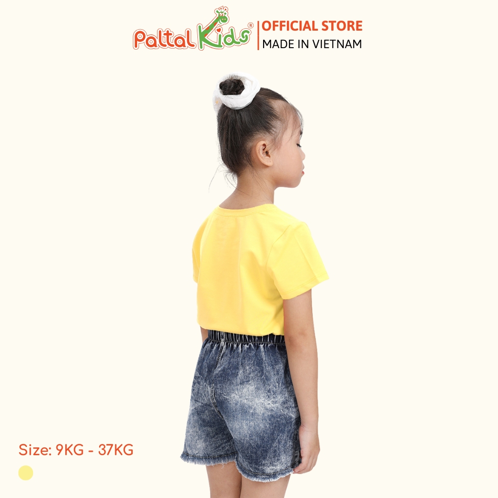 Áo Thun Cotton Mỹ Bé Gái Cao Cấp - 020 1365