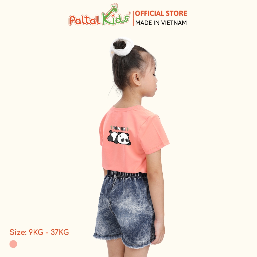 Áo Thun Cotton Mỹ Bé Gái Cao Cấp - 020 1366