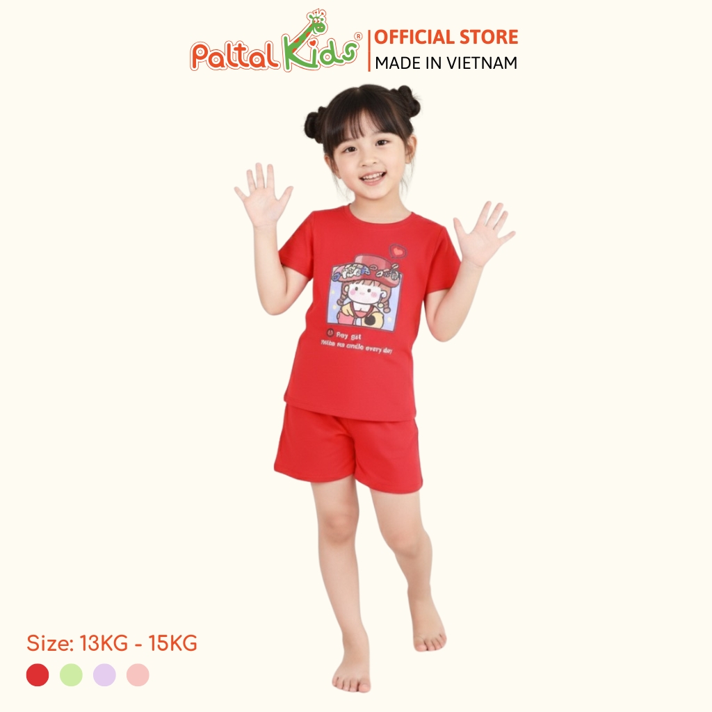 Đồ Bộ Đùi Cơ Bản Cotton Mỹ Cao Cấp - 025 2146 - Size 12