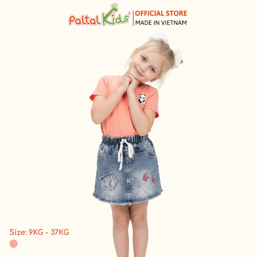 Áo Thun Cotton Mỹ Bé Gái Cao Cấp - 020 1366