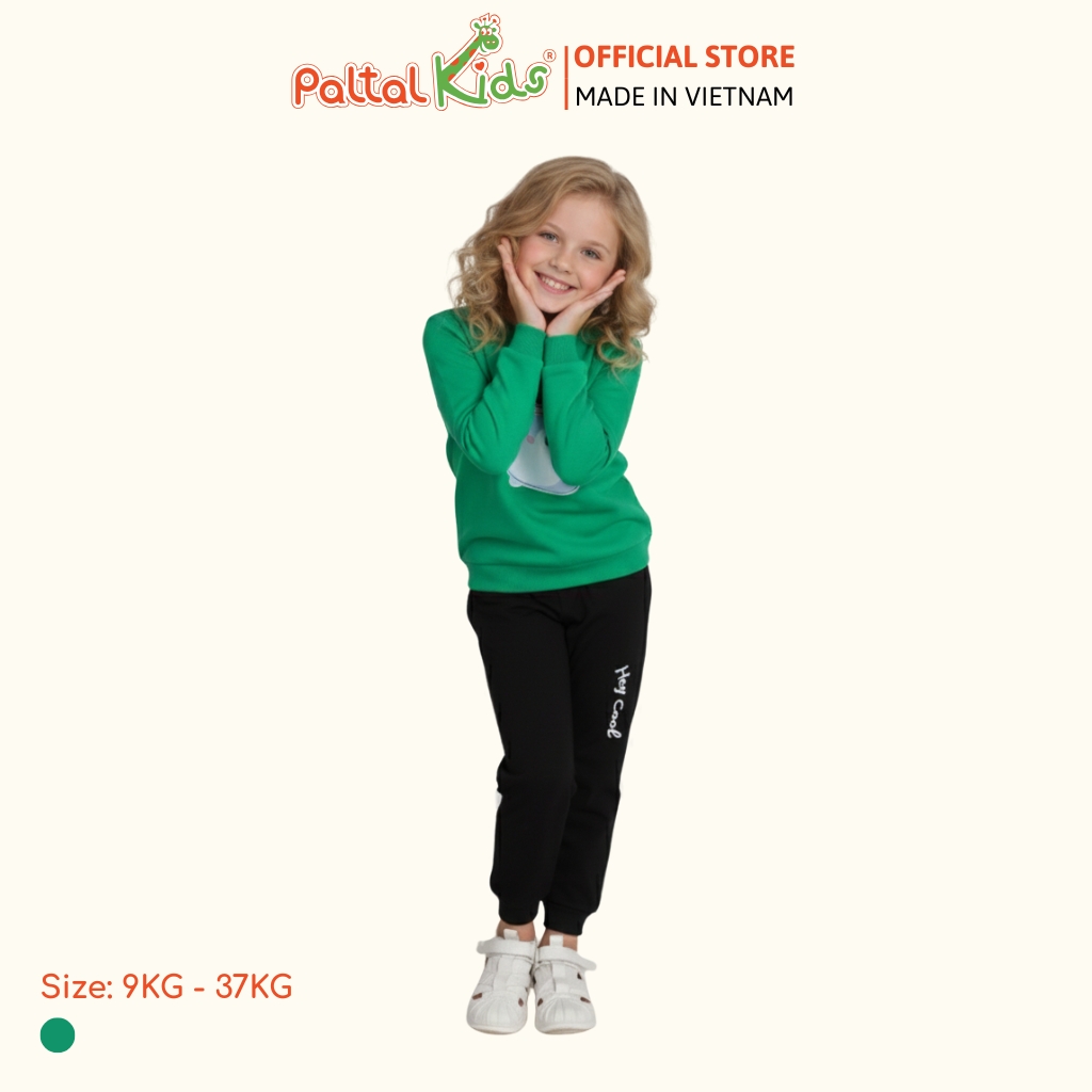 BST Mùa Đông - Đồ Bộ Tay Dài Cotton Borib Bé Gái Cao Cấp - 223 6044