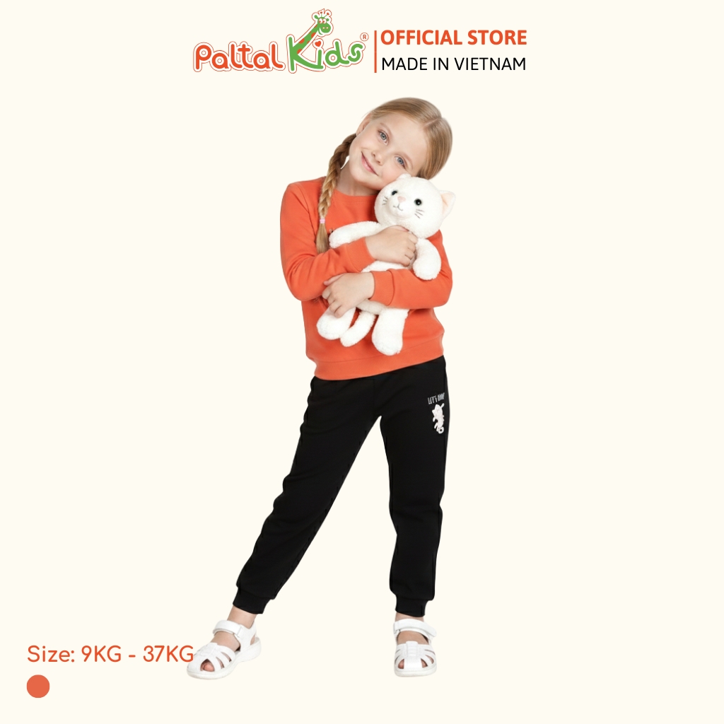 BST Mùa Đông - Đồ Bộ Tay Dài Cotton Borib Bé Gái Cao Cấp - 223 6047