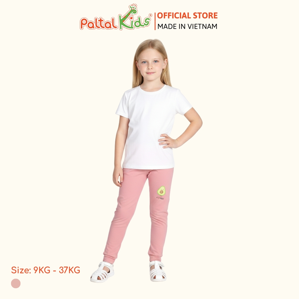 Quần Dài Cotton Borib Bé Gái Cao Cấp - 228 8053