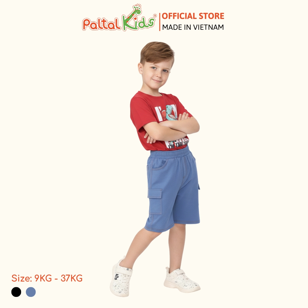 Quần Đùi Túi Hộp Jean Thun Bé Trai Cao Cấp - 508 8513