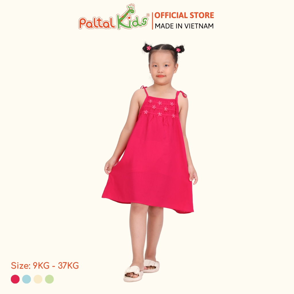 Đầm Dáng A Hai Dây Lanh Lạnh Cao Cấp - 252 8027