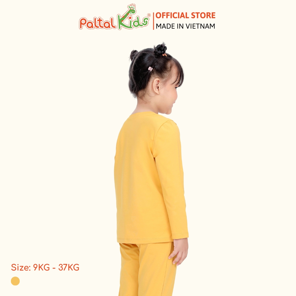 BST Mùa Đông - Đồ Bộ Tay Dài Cotton Mỹ Bé Gái Cao Cấp - 023 6023