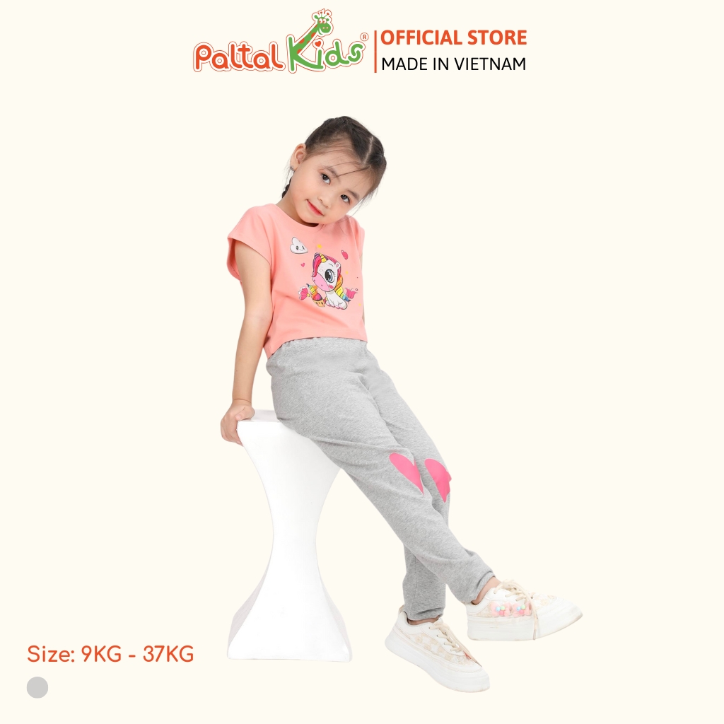 Quần Dài Cotton Borib Bé Gái Cao Cấp - 228 8051