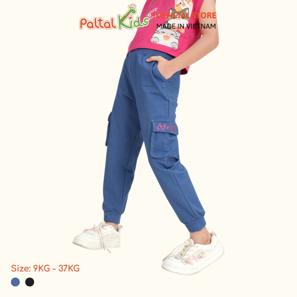 Quần Dài Túi Hộp Jean Thun Bé Gái Cao Cấp - 508 8504