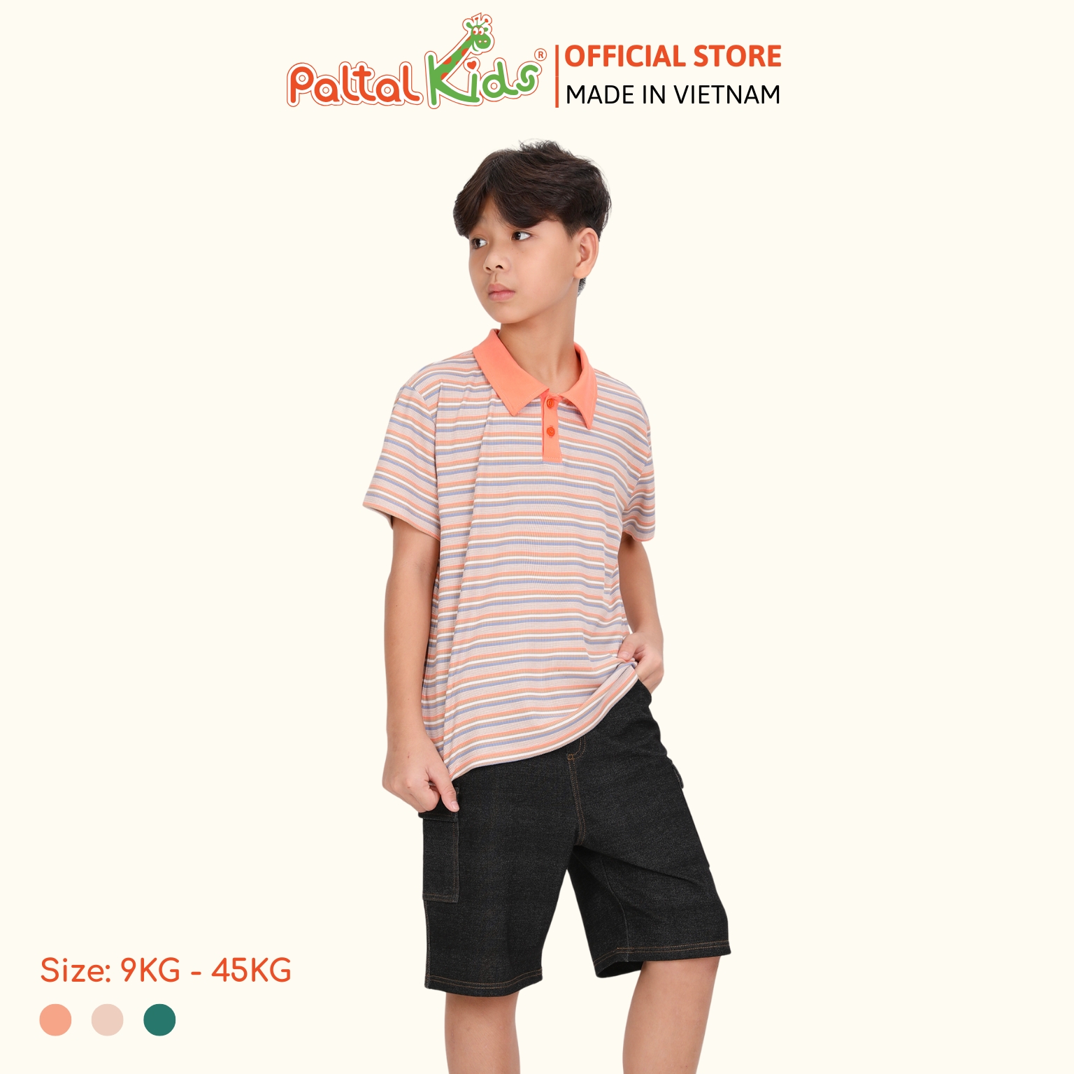 Áo Thun Cotton Gân Cao Cấp - 020 1420