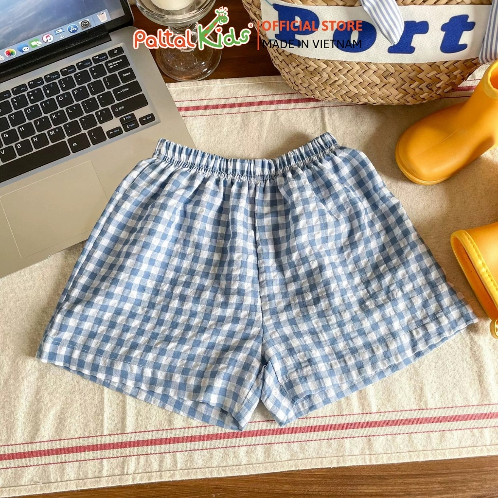 Quần Đùi Đũi Sọc Caro Cao Cấp - 568 8524